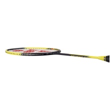 Yonex Badmintonschläger Nanoflare TX (grifflastig, mittel) 2024 schwarz/gelb - besaitet -